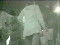 The hot clubbing girl got her wonderful clubbing upskirt recorded!